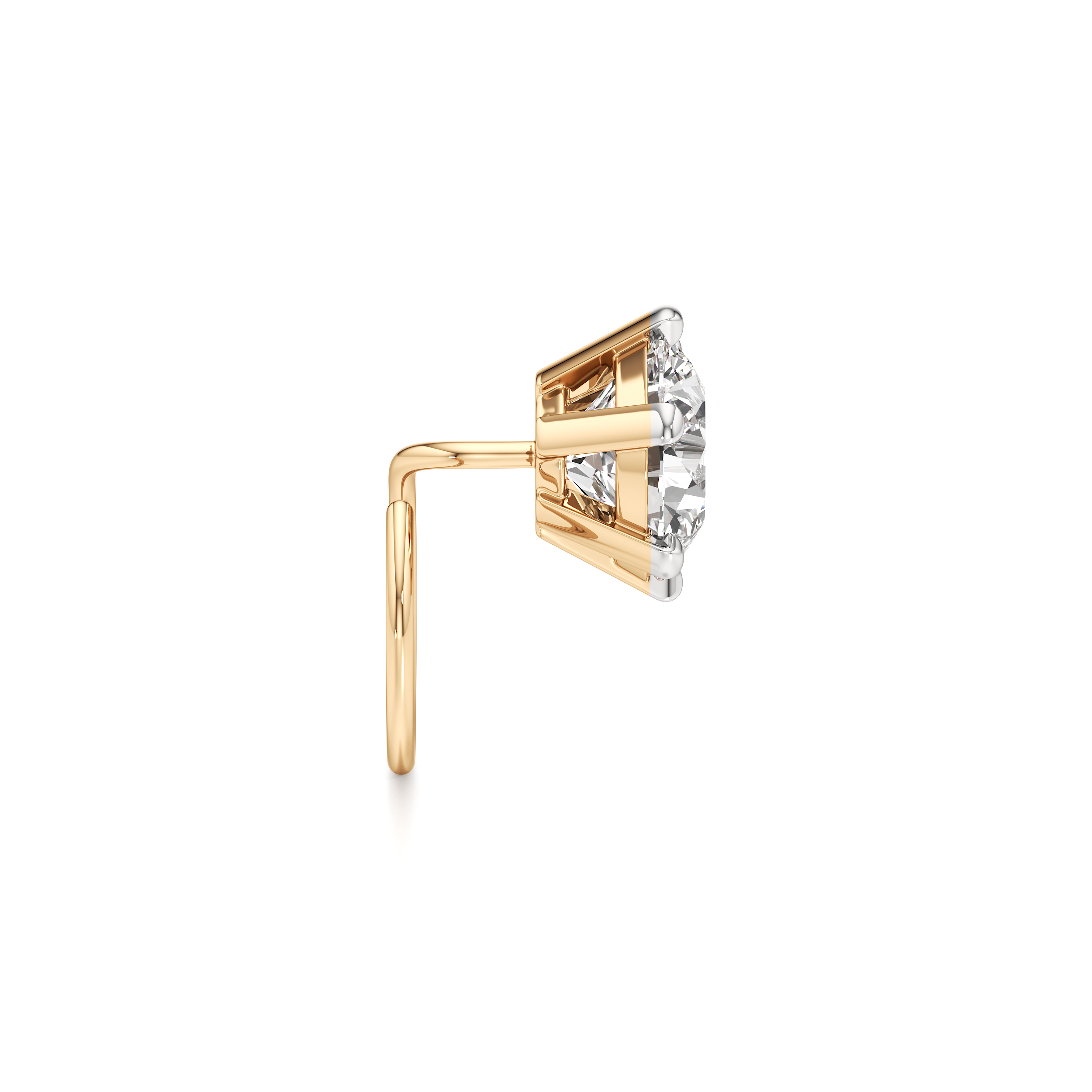 Classic 6 Prong Nose Pin