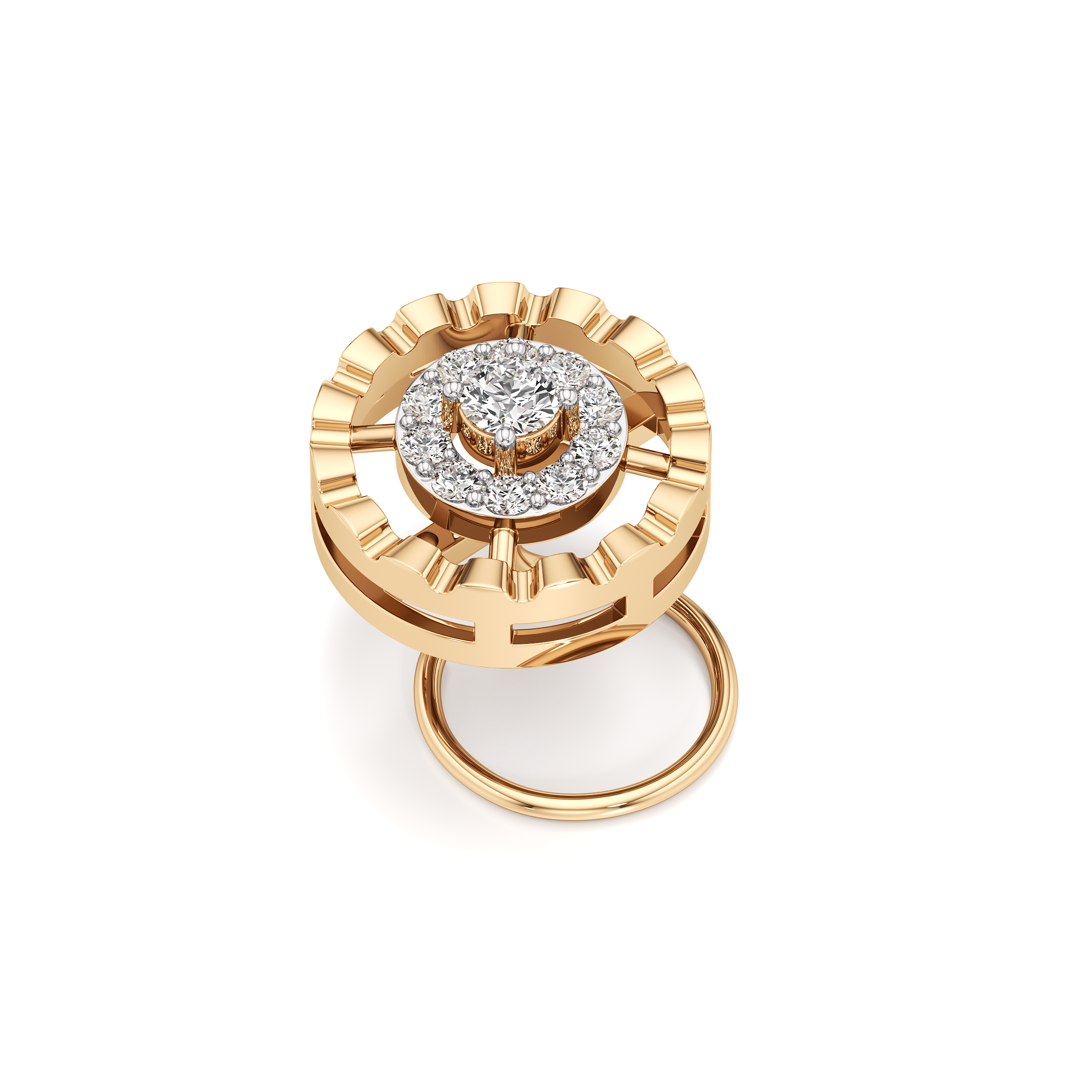 Crown Halo Nose Ring