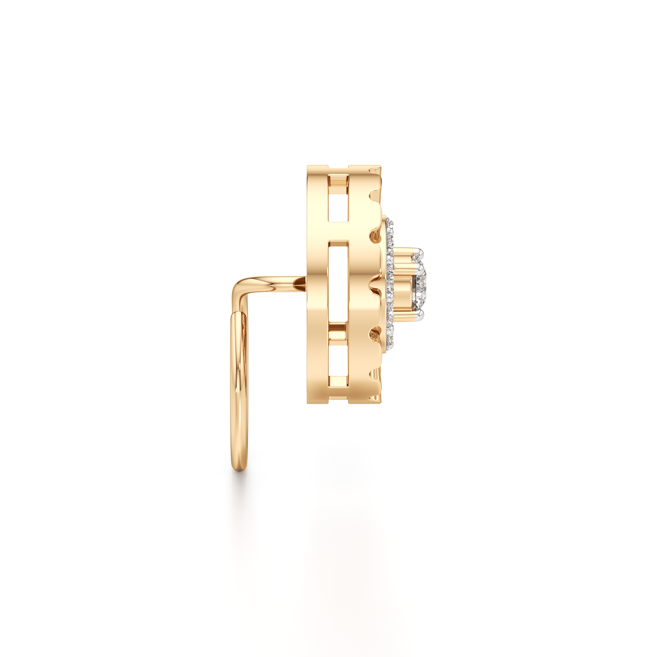 Crown Halo Nose Ring