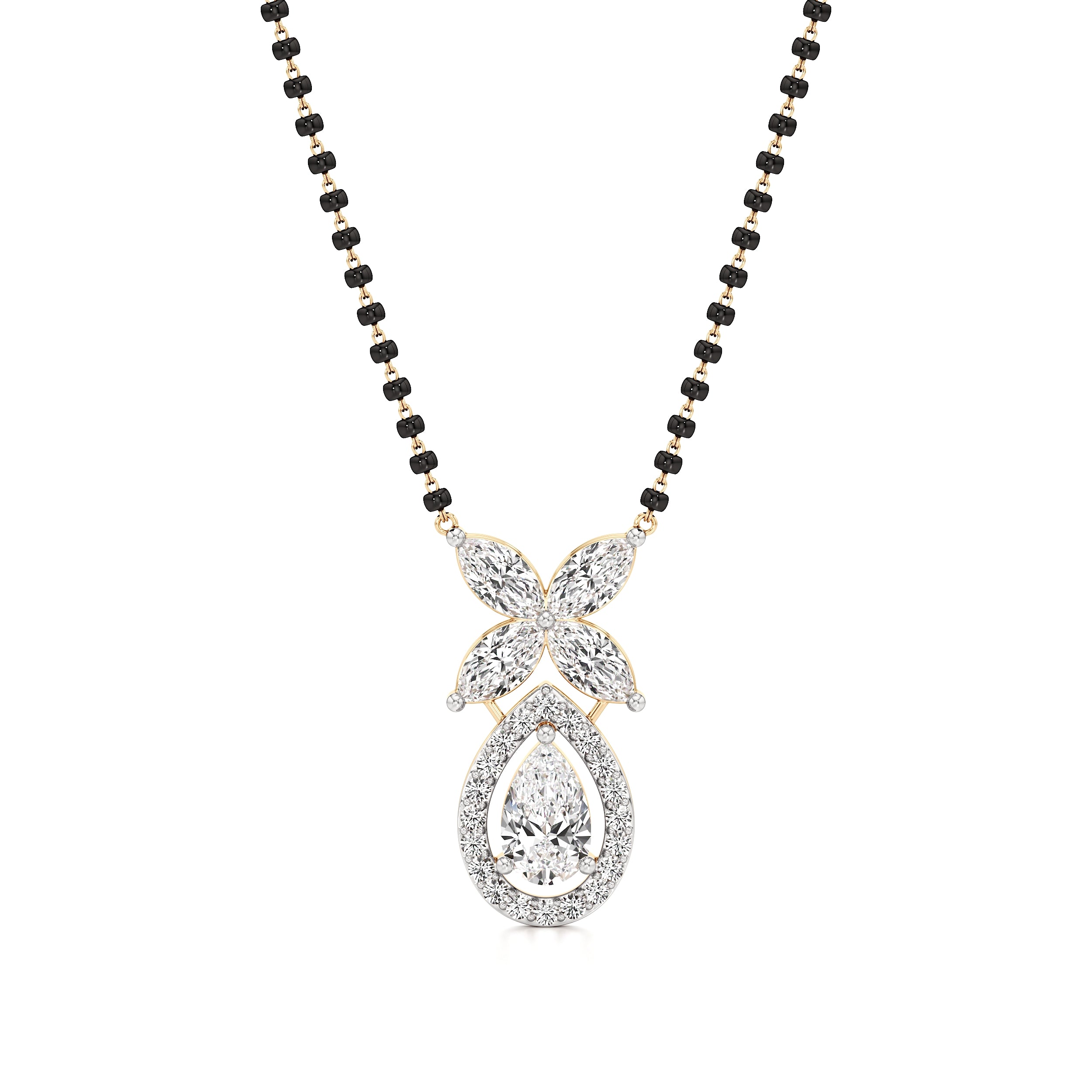 Regal Pear Drop Mangalsutra