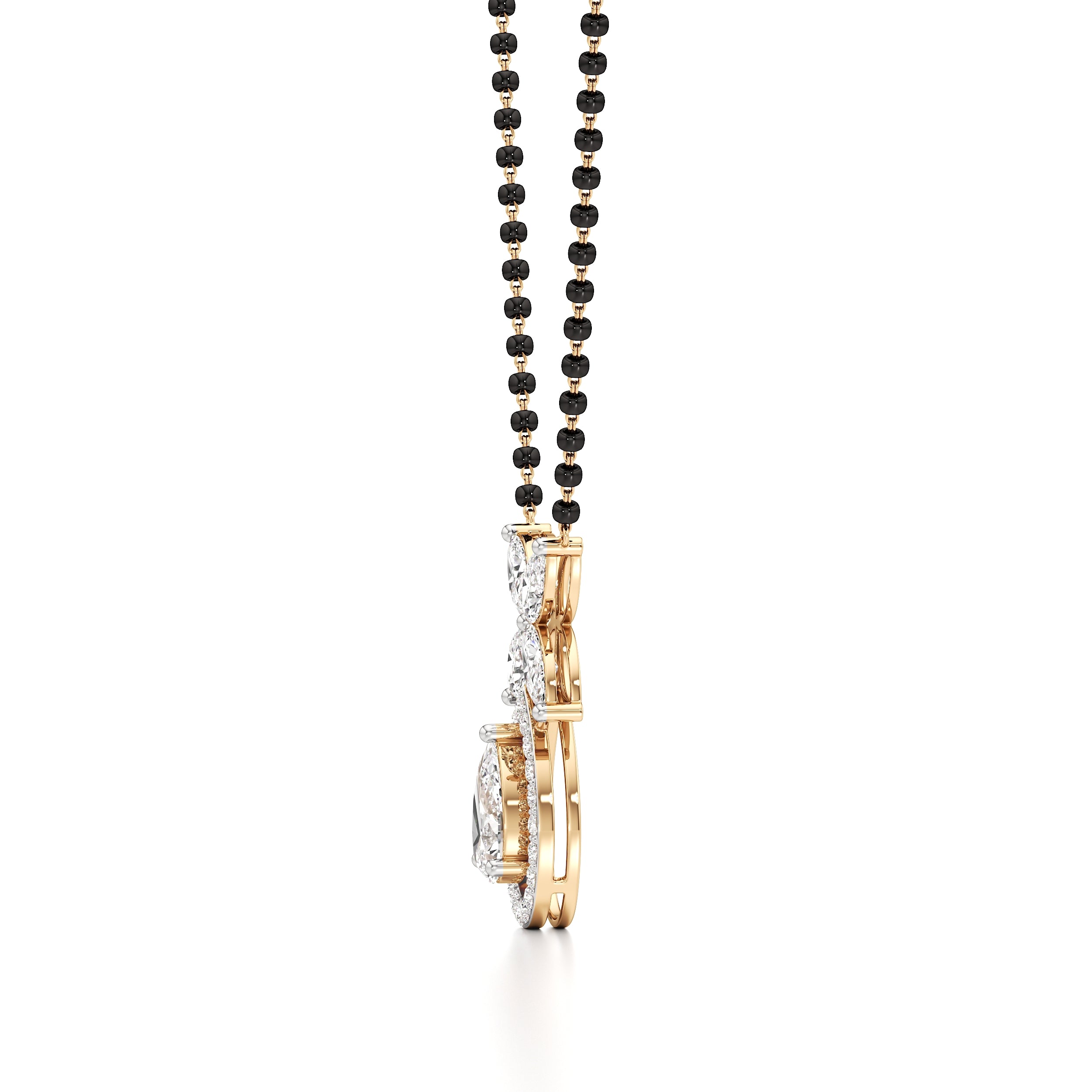Regal Pear Drop Mangalsutra
