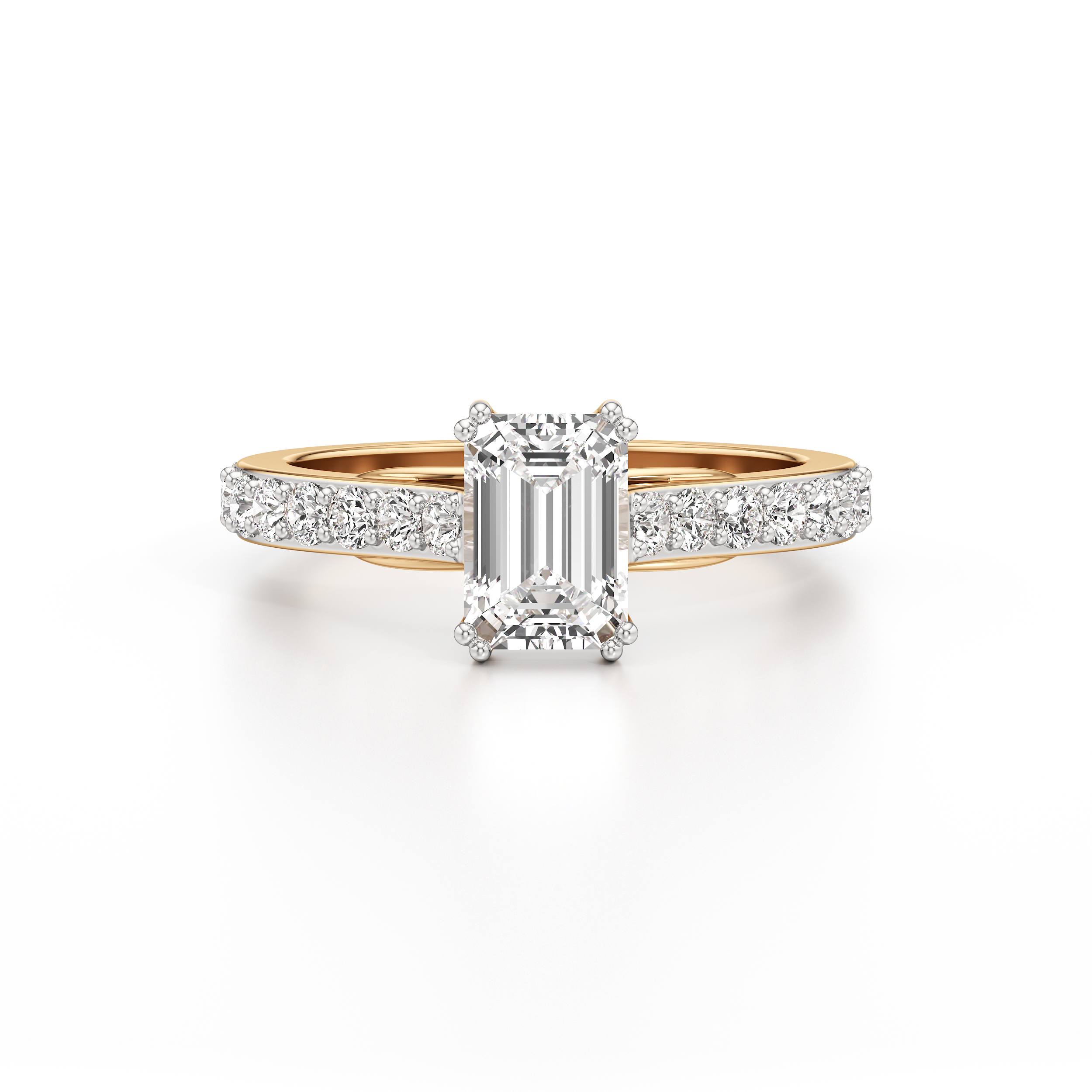 Classic Solitaire Radiance Ring