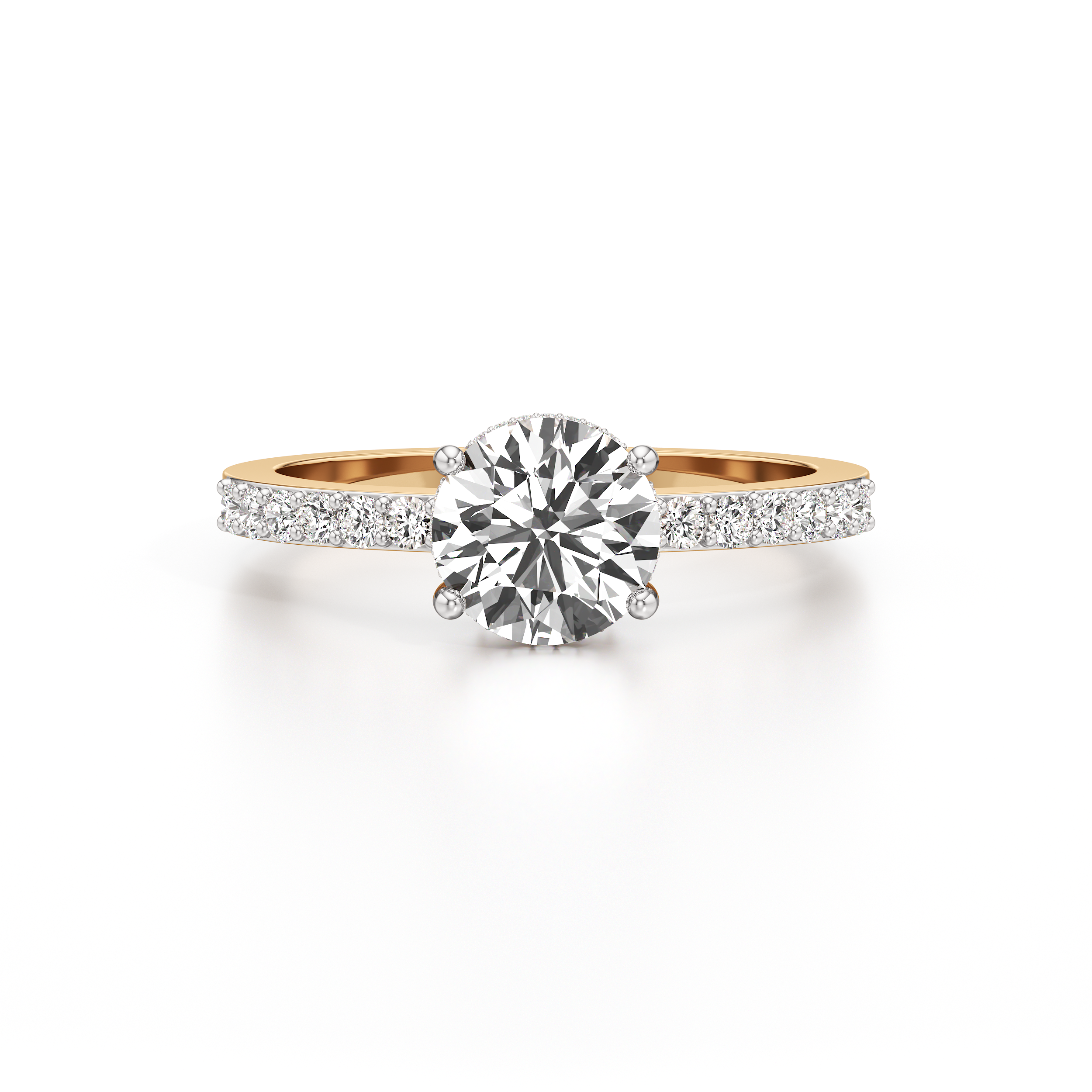 Bedazzled Round Ring