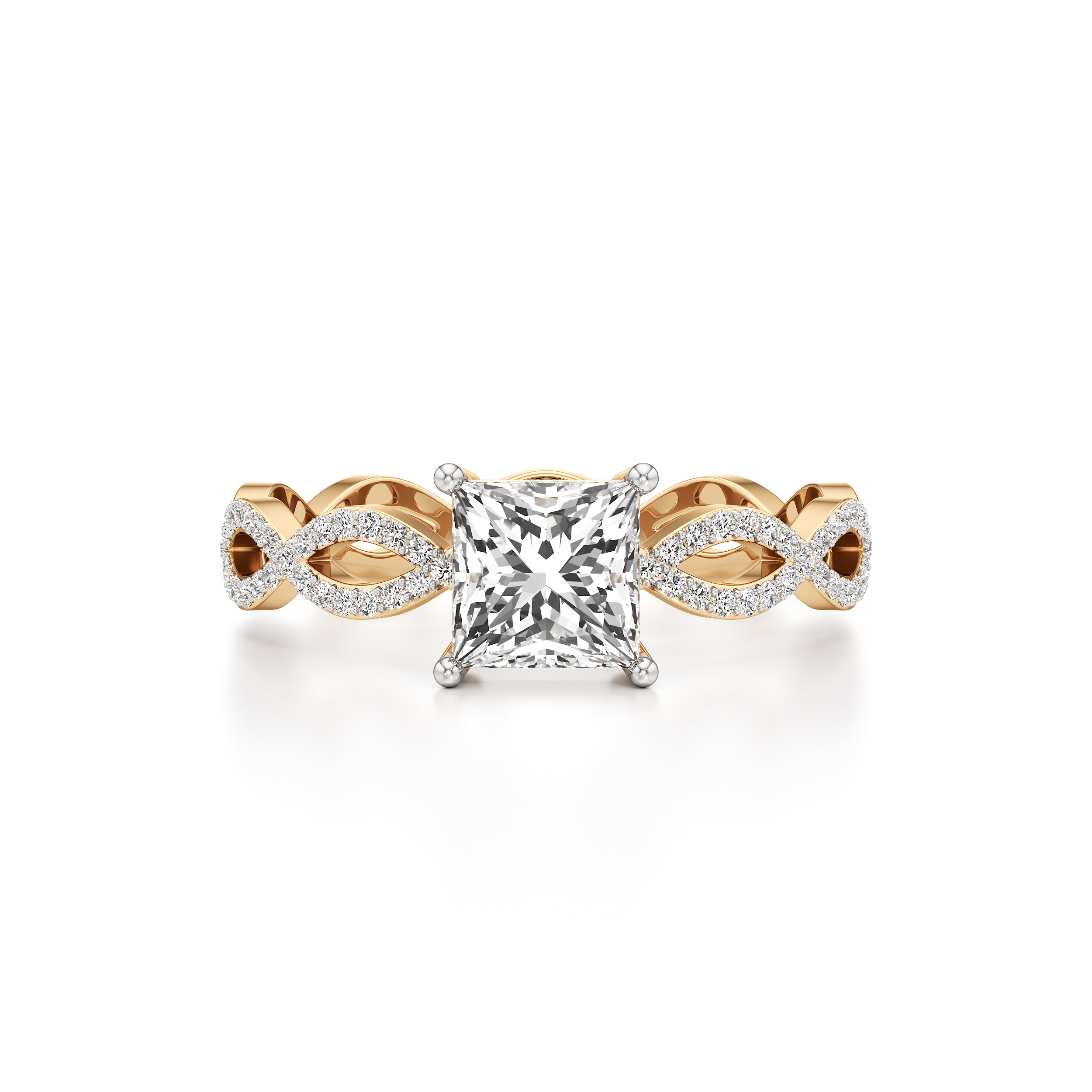 Bedazzled Loop Princess Ring
